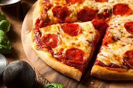 A deliciosa pizza do La Pizza
